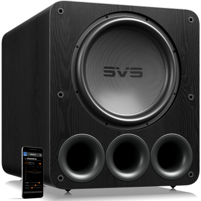 SVSound PB-5000 R Evolution Subwoofer in Black Ash - SVS-PB-5000BLKASH