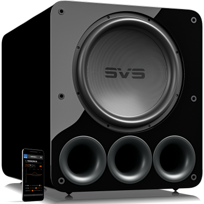 SVSound PB-5000 R Evolution Subwoofer in Black Ash - SVS-PB-5000BLKASH