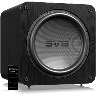 SVSound SB-5000 R Evolution Subwoofer in Black Ash - SVS-SB-5000BLKASH