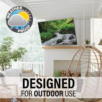 Sanus Outdoor Premium Large Full-Motion Mount for TVs 40"-85" - VODLF125-B3