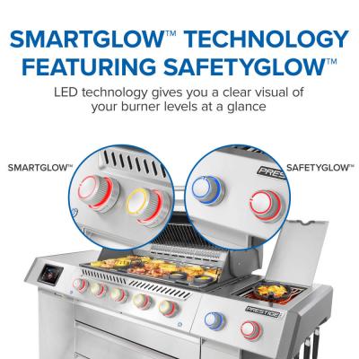 77" Napoleon Prestige PRO 665 Elite Natural Gas 5 Main Burners Grill - PRO665VXRSIBNSS