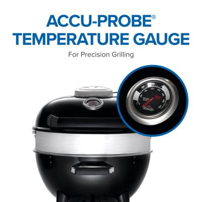 22" Napoleon Rebel PRO 22 Charcoal Kettle Grill - RBP22K-LEG-3