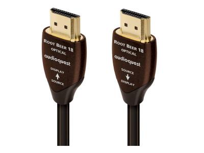 Audioquest Root Beer 18 Long-Length Active HDMI 2.0b Cable - HDM18RBEER1000