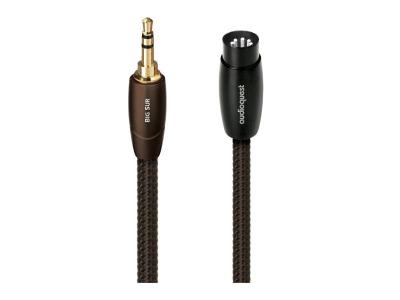 Audioquest 8 Meter Big Sur 3.5mm Mini Audio Interconnect Cable - BIGSUR08MD