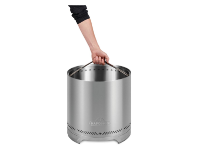 Napoleon Medium Timberwolf Stainless Steel Wood Fire Pit- NWFPMTI-SS