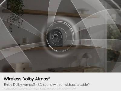 Samsung Music Studio 5 Wireless Music Streaming Wireless Dolby Atmos Speaker - HW-LS50H/ZC