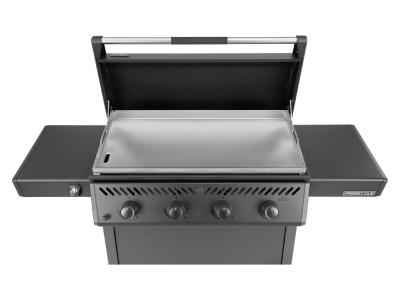 36" Napoleon Freestyle 4 Burner Griddle with Rust-Resistant Stainless Steel Cooktop in Matte Black - F36FTPMK