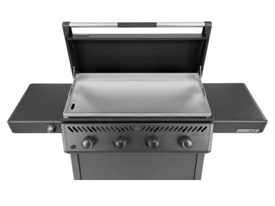 36" Napoleon Freestyle 4 Burner Griddle with Rust-Resistant Stainless Steel Cooktop in Matte Black - F36FTNMK