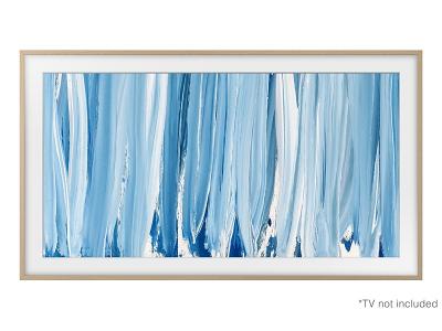 55" Samsung Customizable Frame Bezel in Beige Wood - VGSCFH55TKBZA