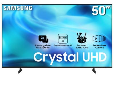 50" Samsung UN50U8000HFXZC Crystal UHD 4K Smart TV (2026)