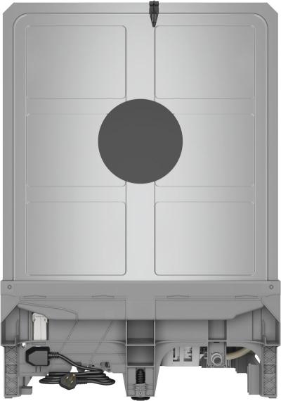 24" Bosch 100 Series Dishwasher in White - SHE2ADF2N