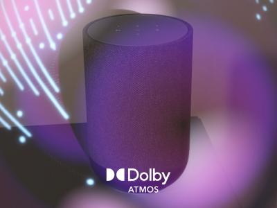 Denon Home 200 Wireless Smart Speaker Powered by HEOS With Dolby Atmos Music - DENONHOME200BK