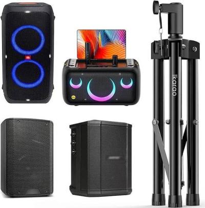 Ikarao Adjustable Tripod Speaker Stand - SS01