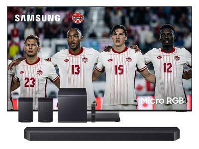 65" Samsung Micro RGB R95H 4K TV + Q Series Soundbar - MRN65R95HAFXZC-HW-Q990F/ZC