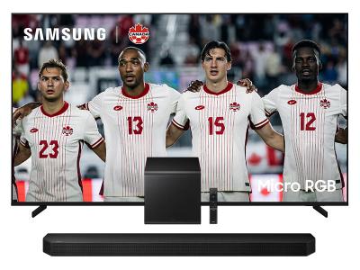 85" Samsung Micro RGB R85H Smart TV + Q-Series Soundbar - MRN85R85HAFXZC-HW-Q800F/ZC