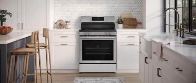 30" Frigidaire Gallery 5.3 Cu. Ft. Rear Control Electric Range with Total Convection - GCREC059BF