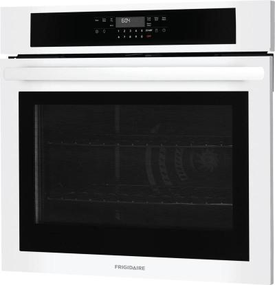 30" Frigidaire 5.3 Cu. Ft. Electric Single Wall Oven in White - FCWS3030AW