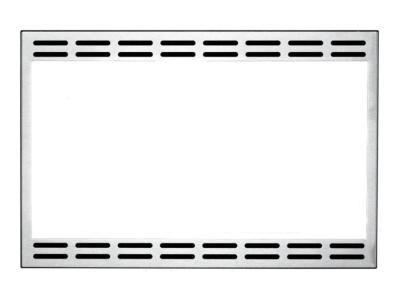24" GE Trim Kit for Microwave Stainless Steel - JX1124STC
