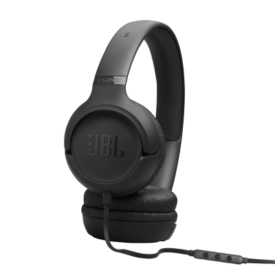 JBL Tune 530C Hi-res USB-C Wired On-ear Headphones In Black - JBLT530CBLKAM