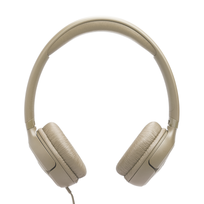 JBL Tune 530 Wired On-Ear Headphones In Beige - JBLT530BEGAM