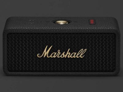 Marshall Portable Bluetooth Speaker - EMBERTON III (B)