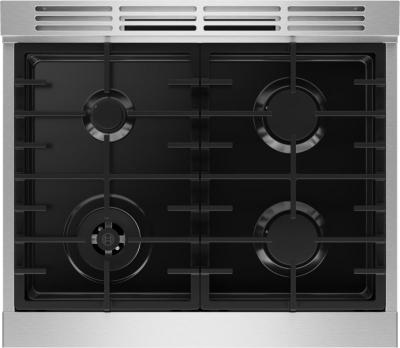30" Bosch 500 Series Gas Freestanding Range in Stainless Steel - HGS5057UC