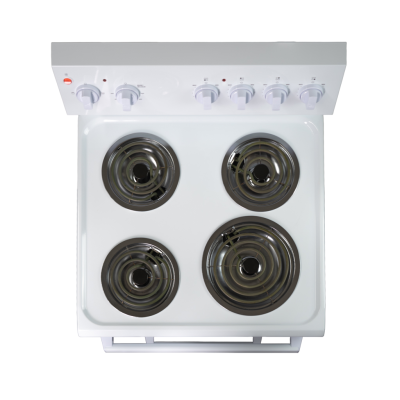 24" Danby 2.5 Cu. Ft. Slide-In Electric Range with Rear Controls - DER240B1WC