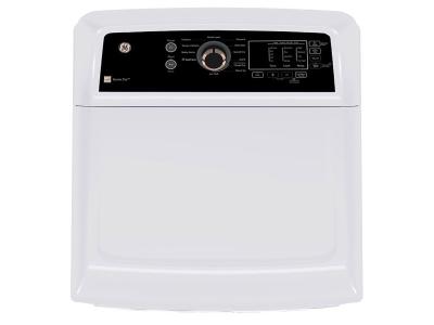 27" GE 5.3 Cu. Ft. Top Load Washer and 7.4 Cu. Ft. Top Load Electric Dryer - GTW690BMYWR-GTD69EBPYWR