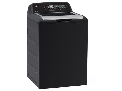 27" GE 5.3 Cu. Ft. Top Load Washer and 7.4 Cu. Ft. Top Load Electric Dryer - GTW681BMRDG-GTD68EBMRDG