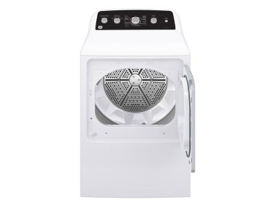 27" GE 4.9 Cu. Ft. Top Load Washer and 7.2 Cu. Ft. Top Load Electric Dryer - GTW491BMRWS-GTD49EBMRWS