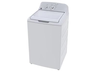 GE 4.4 Cu. Ft. Washer and 6.2 Cu. Ft. Electric Dryer - GTW302BMPWW-GTD32EBMPWW