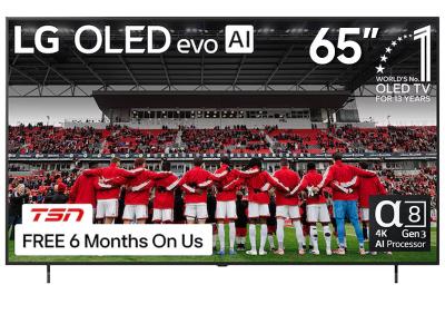 65" LG OLED65B6EUA OLED AI B6E 4K Smart TV (2026)