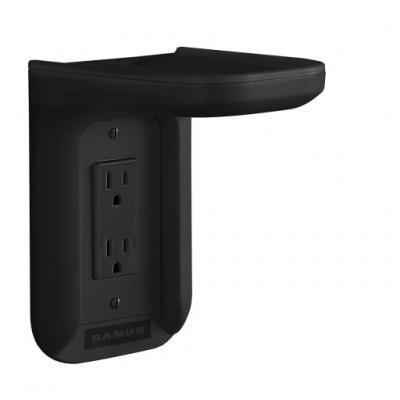 Sanus Outlet Shelf  With Power Cords - WSOS1-B1