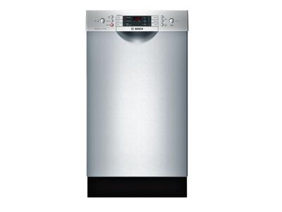 18" Bosch Full Console Dishwasher With 3rd Rack Stainless Steel - SPE68U55UC